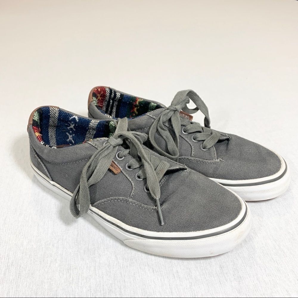Men’s Vans Era 59 Grey Lowtop Sneakers Size 7
